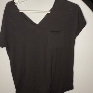 Basic black tee